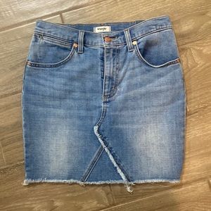 Wrangler denim skirt